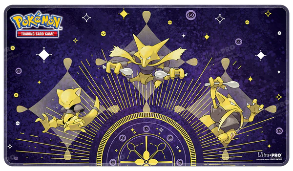 Abra Evolutions Stitched Playmat for Pokémon