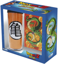 DRAGON BALL Z GLASS PIN AND JOURNAL GIFT SET