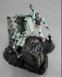 G Structure Ruins at New York (For 1/144 HG Models) "Gundam", Megahouse Realistic Model Series