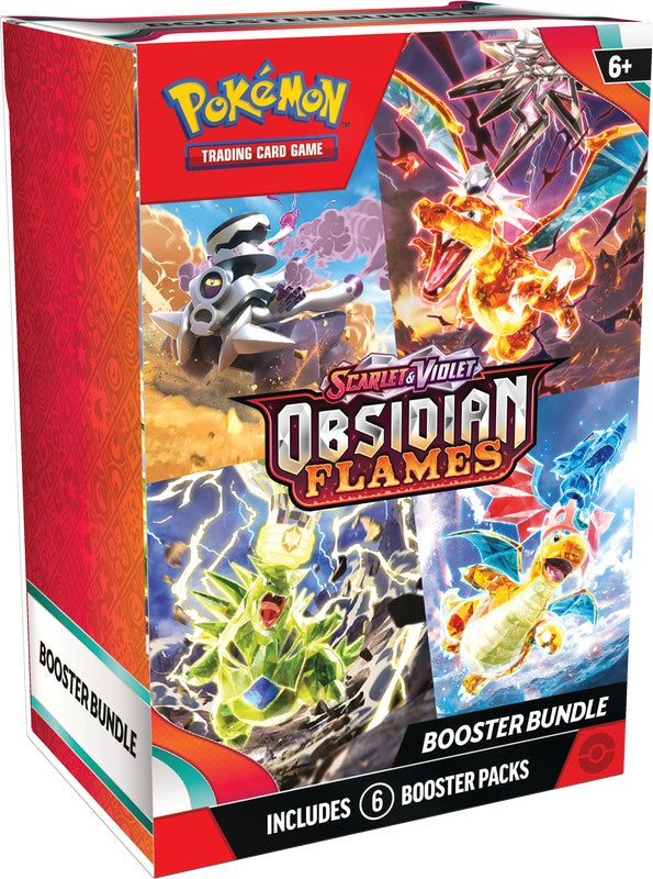 Pokemon Scarlet and Violet 3 Obsidian Flames Booster Bundle