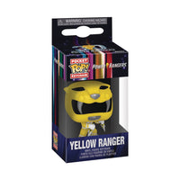 POCKET POP MMPR 30TH YELLOW RANGER KEYCHAIN