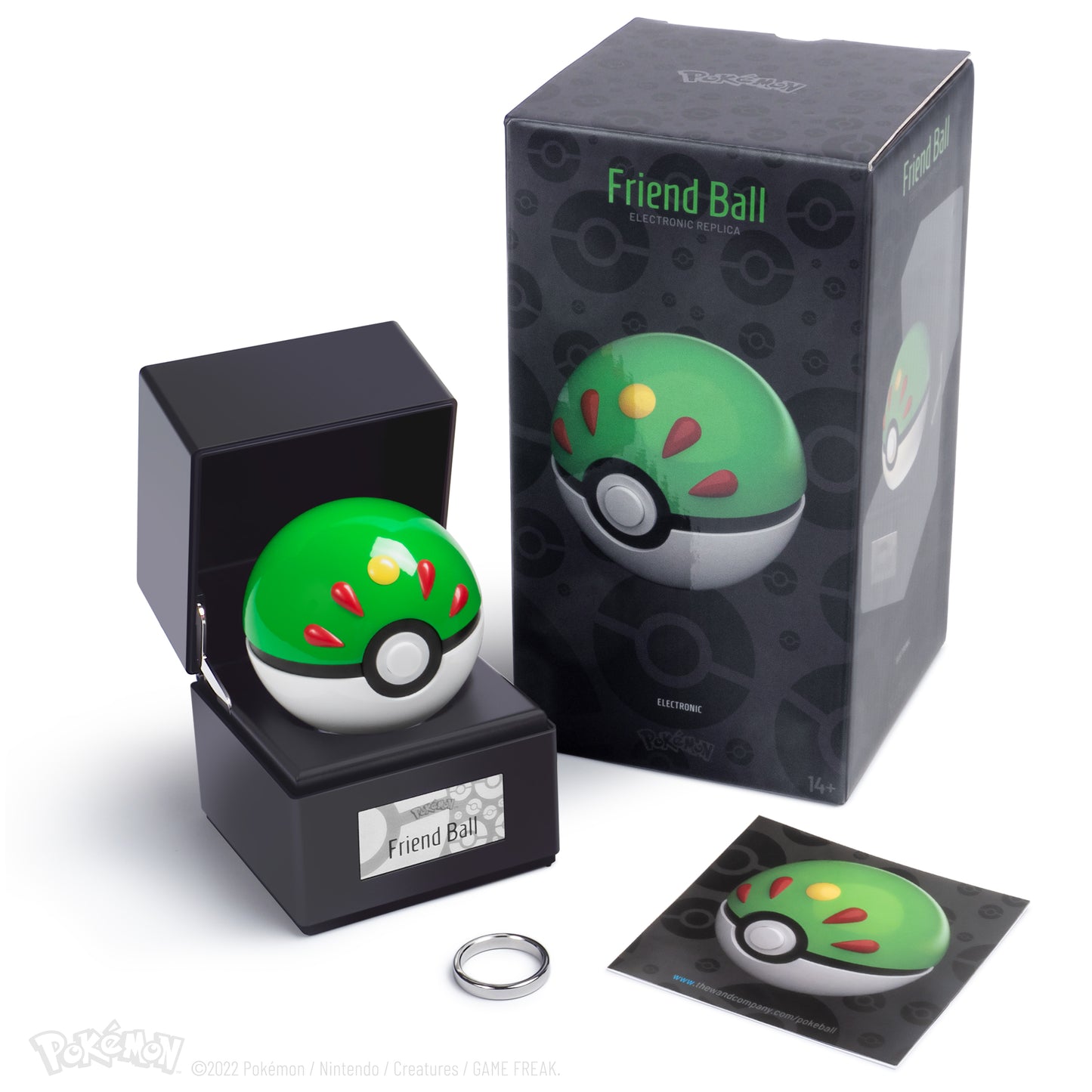 POKEMON DIE CAST FRIEND BALL REPLICA