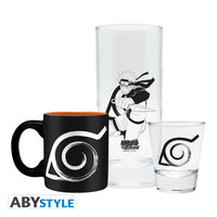 NARUTO SHIPPUDEN 3PC DRINKWARE SET