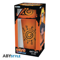 NARUTO SHIPPUDEN PINT GLASS & COASTER GIFT SET