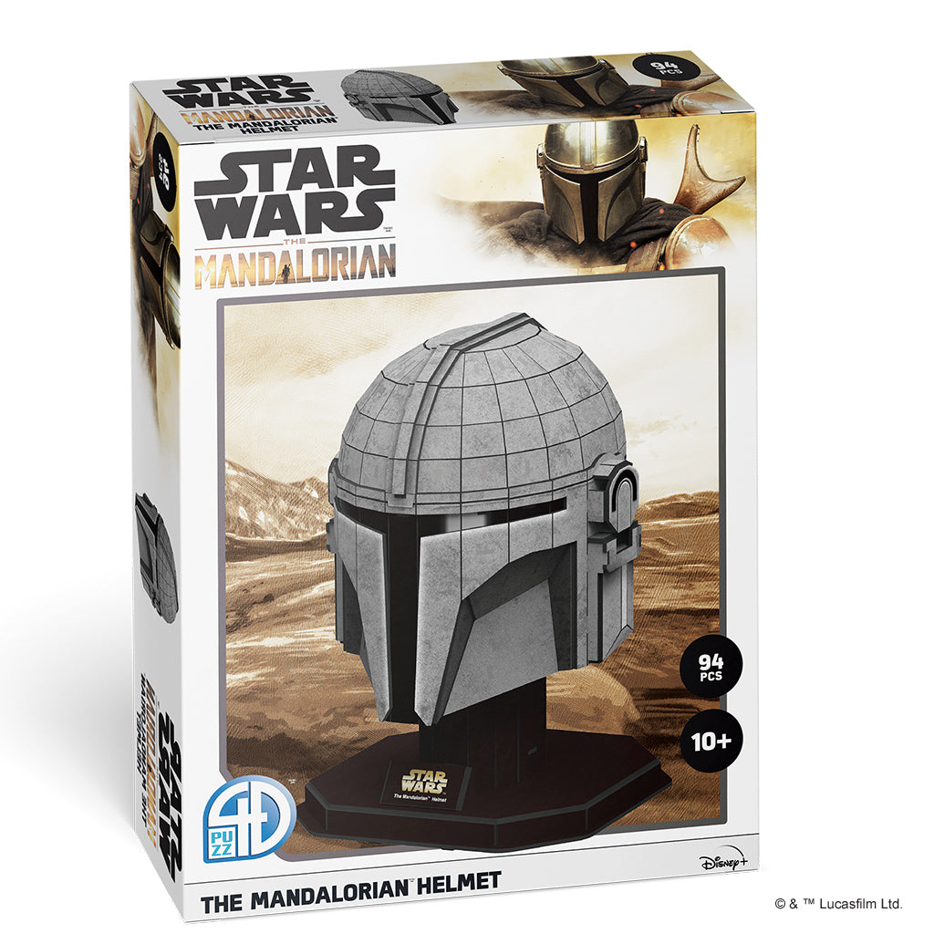 MANDALORIAN: MANDALORIAN HELMUT STYLE #1 PAPER MODEL KIT-MEDIUM