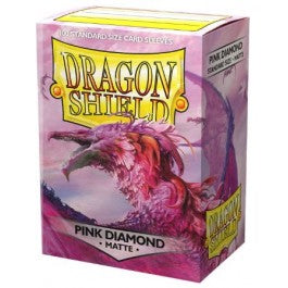 Dragon Shield 100CT Box Matte Pink Diamond