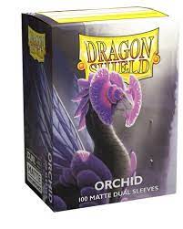 Dragon Shields: (100) Matte Dual - Orchid