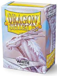 Dragon Shields: (100) Matte White